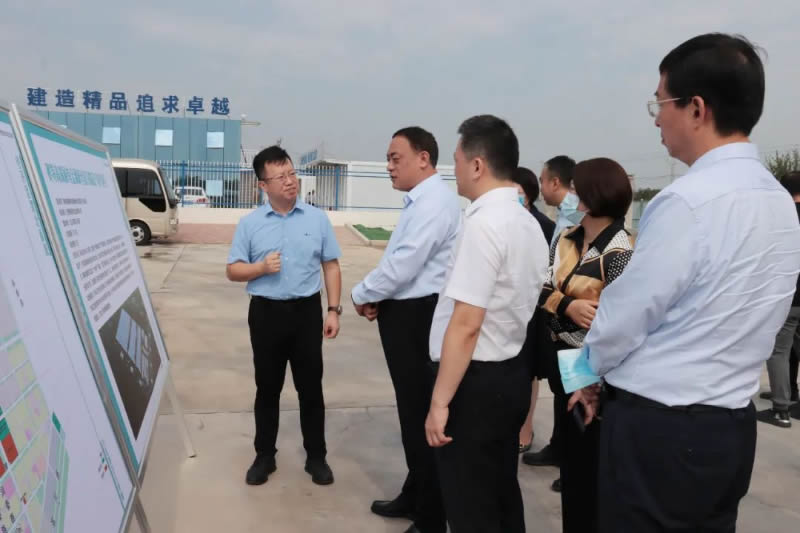 西安市委常委、常務(wù)副市長呂來升到公司考察調(diào)研