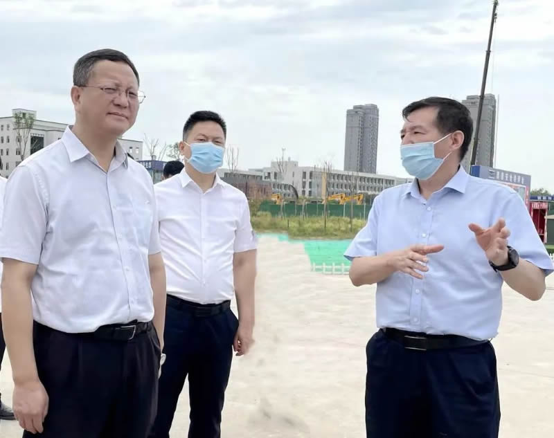 西安市委常委、經(jīng)開區(qū)黨工委書記康軍一行蒞臨公司調(diào)研考察